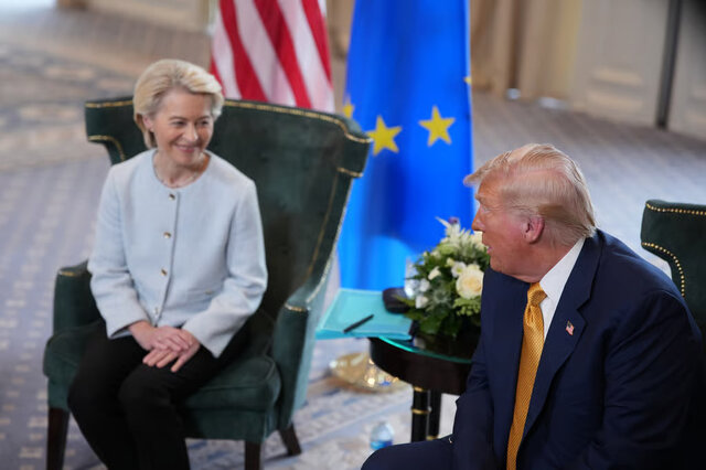 توافق آمریکا و اتحادیه اروپا با تعرفههای پایینتر