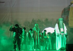 «آسمان هشتم» نمایشی هنری از مظلومیت و عظمت امام رضا (ع) در حرم مطهر رضوی