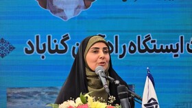 عملیات اجرایی ایستگاه راه‌آهن گناباد با حضور وزیر راه آغاز شد