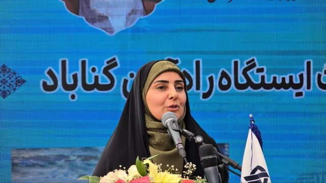عملیات اجرایی ایستگاه راه‌آهن گناباد با حضور وزیر راه آغاز شد