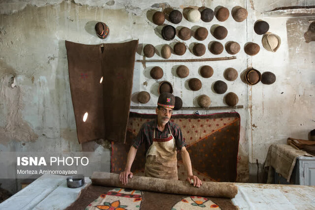 نمدمالی؛ هنری باستانی که هویت فرهنگی را زنده نگه داشته است