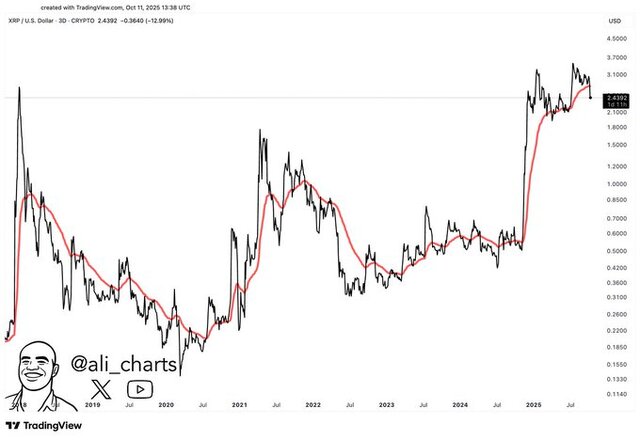 سقوطی دردناک برای ریپل
