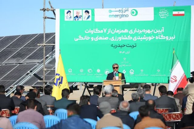 عبور تولید انرژی پاک در خراسان رضوی از مرز ۴۰۰ مگاوات تا پایان امسال