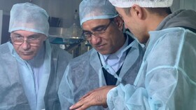 بازدید استاندار خراسان رضوی از سه واحد صنعتی در شهر اوش قرقیزستان