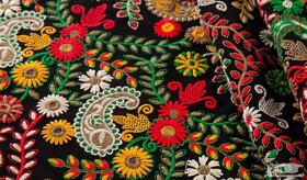 نمایشگاه «کوک نقش»؛ بازخوانی سنت سوزن‌دوزی در نقاشی معاصر