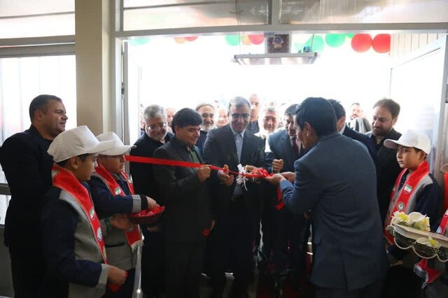 افتتاح دبستان ۱۲ کلاسه «جعفر برزگر» در حاشیه شهر مشهد