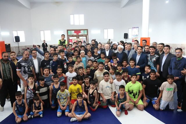 خانه کشتی طرقبه به بهره‌برداری رسید