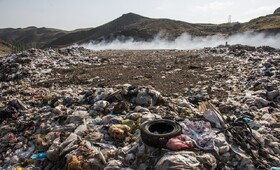 افزایش‌ تولید گاز متان و تشدید پدیده دودزایی در محل دفن پسماندهای شهری