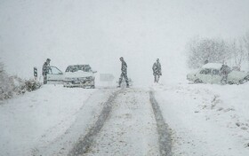 آغاز بارش و کولاک شدید از عصر امروز در محور تربت‌حیدریه-ملک‌آباد