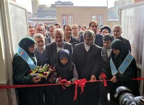 افتتاح هنرستان دخترانه ۱۲ کلاسه والفجر با حضور استاندار خراسان رضوی