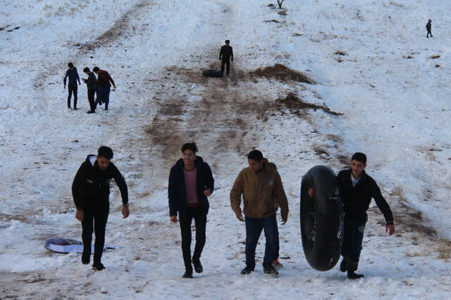 تنها پیست تیوب سواری ۴ شهرستان خراسان رضوی فاقد ایمنی