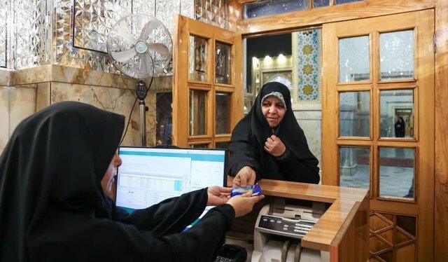 نذورات بانوان، بستری برای خدمت اجتماعی در حرم رضوی