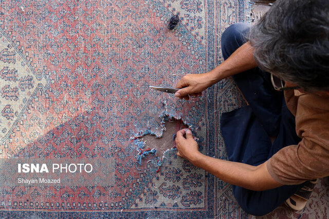 رفوگری؛ هنری که تار و پودِ زمان را به هم می‌بافد