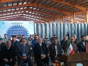 افتتاح بزرگترین واحد تولید پارچه‌های پزشکی در شهرک صنعتی چرمشهر مشهد