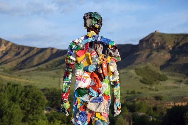 مجسمه‌سازی با مواد بازیافتی؛ هنری پایدار و نجات‌بخش محیط زیست