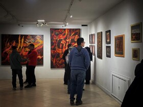 آثار نمایشگاه «می‌ناب»، بازتابی از احوالات امروز جامعه