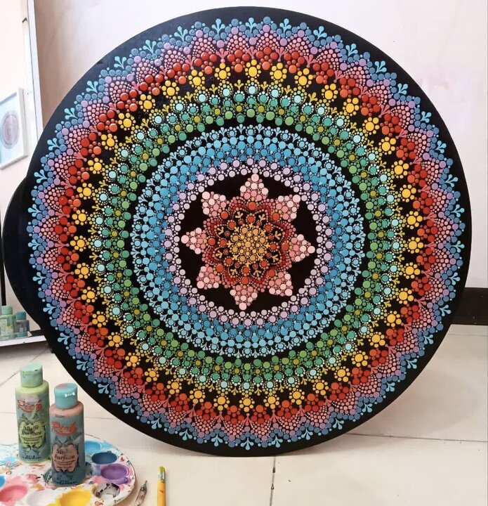 هنر «ماندالا» و کاهش اضطراب و استرس ناشی از شرایط بحرانی
