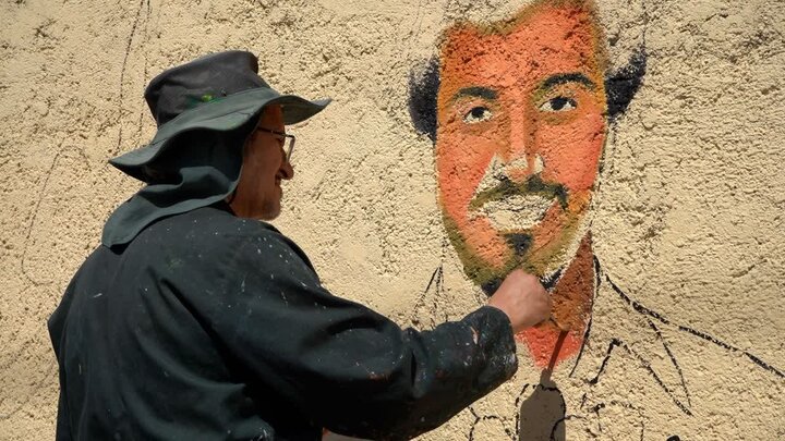 «مهمان شهر شد»؛ دیوارنگاره‌ای برای زنده نگه‌داشتن نام ۲۰ شهید فرهنگ و هنر خراسان رضوی