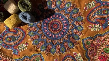 از دکتری هواشناسی تا هنر پته‌دوزی؛ روایت یک هنرمند از تغییری مهم در مسیر زندگی‌اش