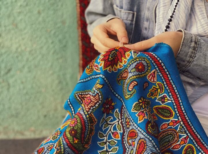 از دکتری هواشناسی تا هنر پته‌دوزی؛ روایت یک هنرمند از تغییری مهم در مسیر زندگی‌اش