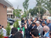 افتتاح مجموعه آبی شهید رئیسی در مشهد با حضور وزیر آموزش و پرورش