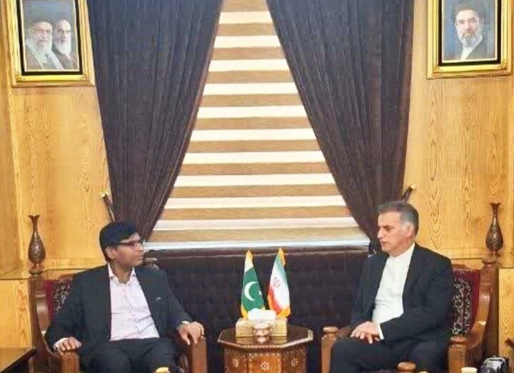 دیدار کنسول جدید پاکستان  با رئیس نمایندگی وزارت امور خارجه در مشهد