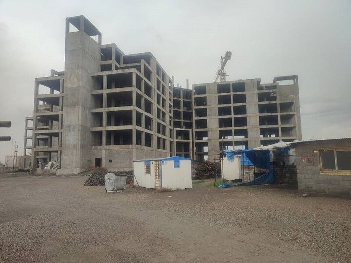 پیشرفت ۳۰ درصدی بیمارستان ۵۴۰ تختخوابی شرق‌ مشهد