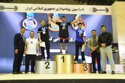 قهرمانی وزنه‌بردار خراسان رضوی در مسابقات قهرمانی نوجوانان کشور