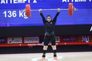 سومین مدال خراسان رضوی در ناگویا؛ اولین بانوی وزنه‌بردار مدال‌آور ایران در آسیا