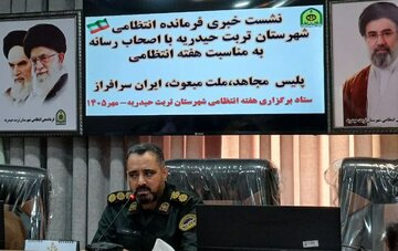 فرمانده انتظامی تربت‌حیدریه: مبلمان شهری شهرستان موجب ایجاد گره‌های ترافیکی شده است