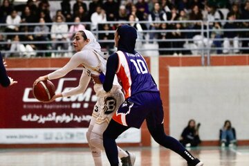 شکست تیم باتسام مشهد در هفته نخست لیگ برتر بسکتبال بانوان