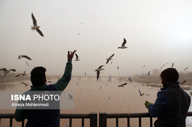 خوزستان در غبار