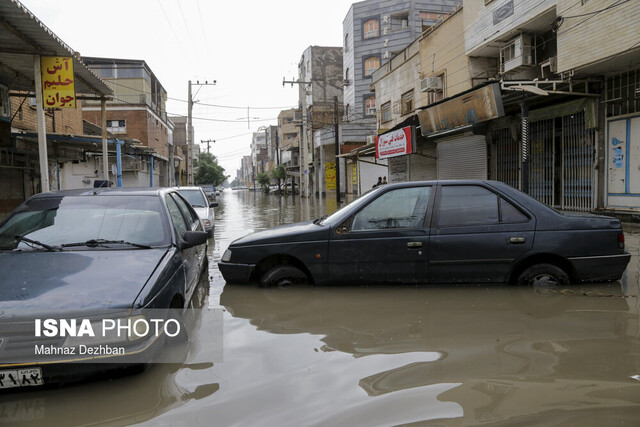 احتمال خرابکاری در آبگرفتگی گسترده اهواز