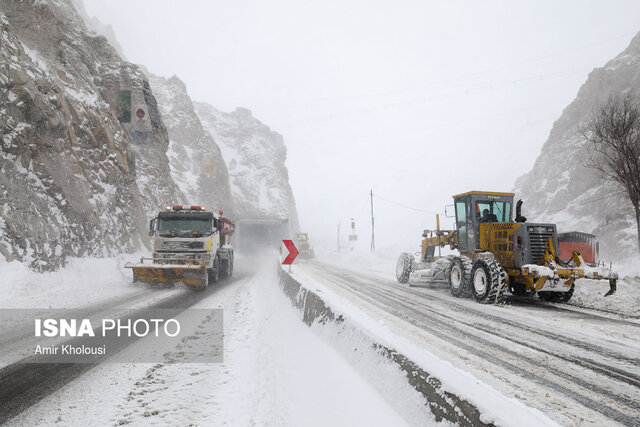 احتمال یخبندان در دو محور خروجی خوزستان