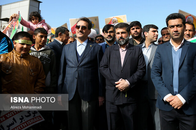 استاندار خوزستان: دشمنان انقلاب حضور مردم را ببینند و عقب‌گرد کنند