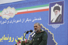 رونمایی از تندیس سردار سلیمانی در اهواز