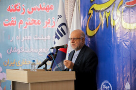 سخنرانی وزیر نفت در آیین افتتاح و راه‌اندازی دکل حفاری ۷۲ فتح ساخت جهاد دانشگاهی