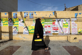 تبلیغات نامزدهای یازدهمین دوره انتخابات مجلس در اهواز