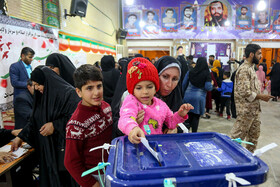 انتخابات ۹۸ اهواز - مسجد سید الشهدا منطقه حصیر آباد
