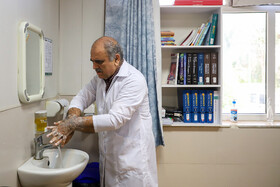 بیمارستان رازی، خط مقدم مبارزه با کرونا در اهواز