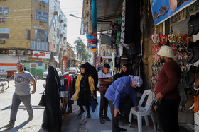 بازار اهواز پس از  اجرای طرح فاصله‌گذاری هوشمند