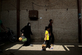 بازار قدیم «دزفول» در ایام کرونایی