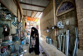 بازار قدیم «دزفول» در ایام کرونایی