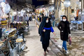 بازار قدیم «دزفول» در ایام کرونایی