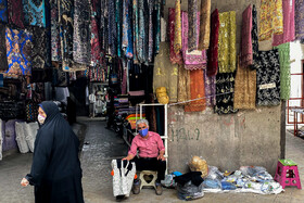 بازار قدیم «دزفول» در ایام کرونایی