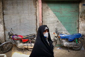 بازار قدیم «دزفول» در ایام کرونایی