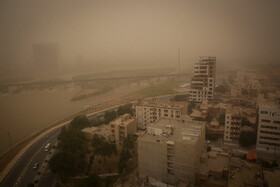 تداوم گرد و غبار و کاهش کیفیت هوا در خوزستان
