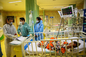بیمارستان کودکان ابوذر اهواز در روزهای کرونایی