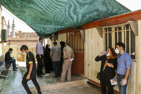 تست سرپایی کرونا در اهواز