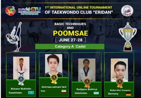 طلای پومسه‌روی خوزستانی در مسابقات مجازی روسیه